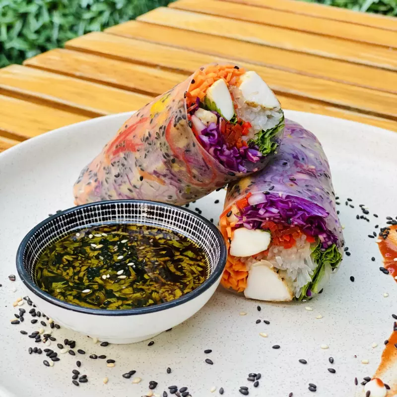 Spring roll de pollo