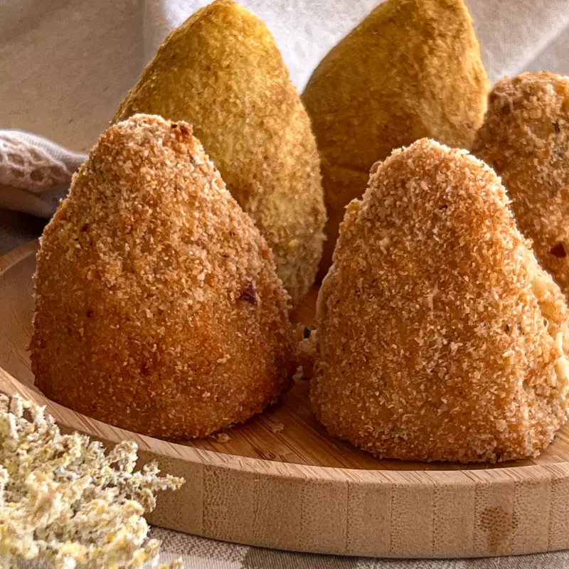 Coxinha de frango fit