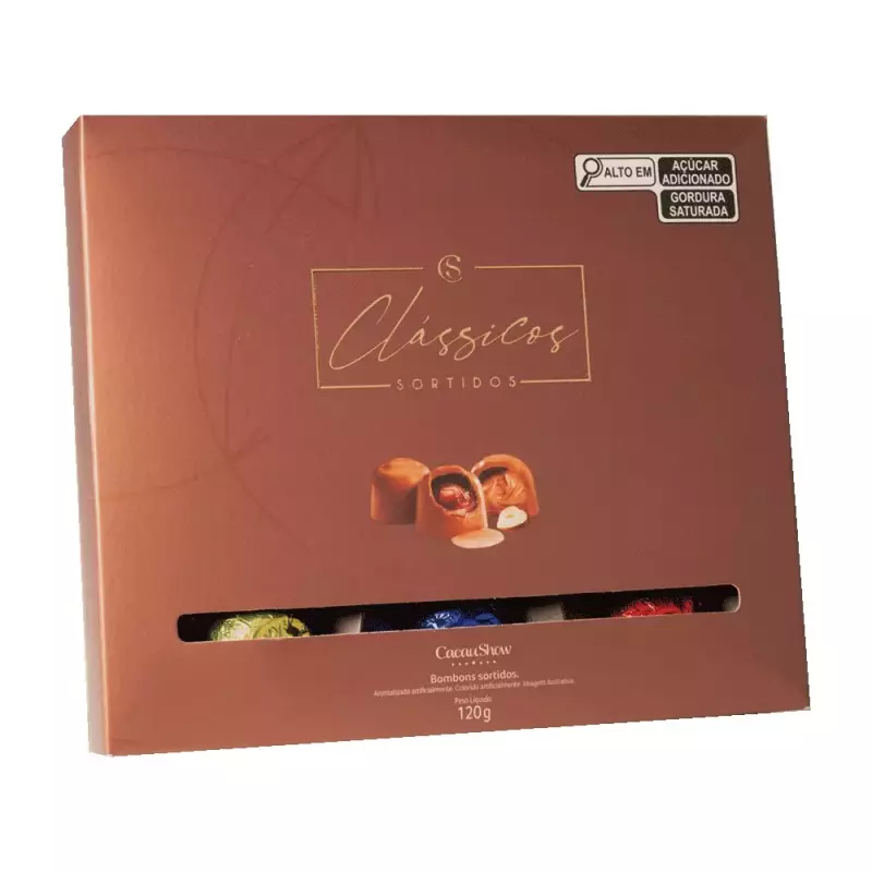 Caixa de Bombons Clássicos Sort 120g