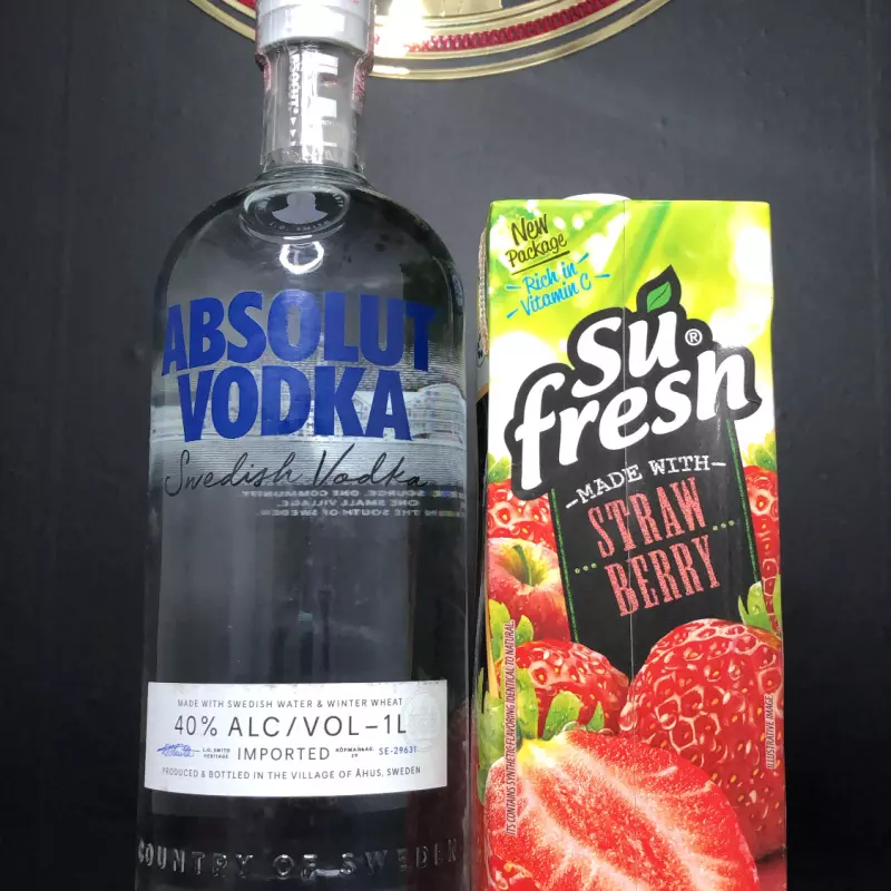 Combo Absolut c/suco