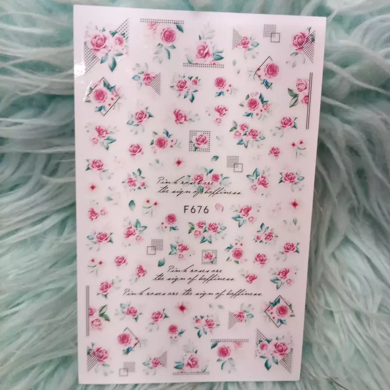 Calcomanía 3D (F676)