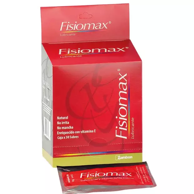 Lubricante Fisiomax Caja X 30 SOBRES