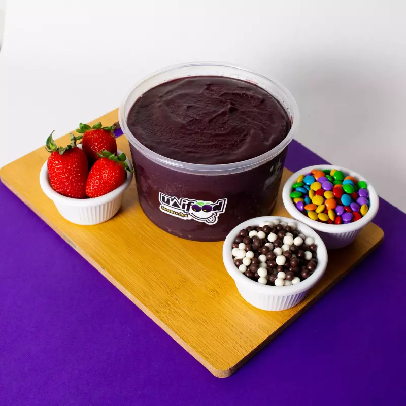 Açaí de 1 litro com 3 adicionais