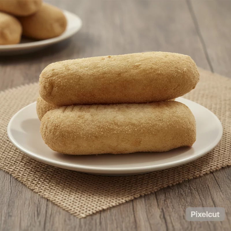 Enroladinho salsicha massa de batata