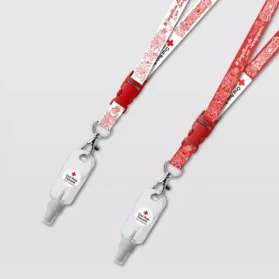 Lanyard con dispensador 1
