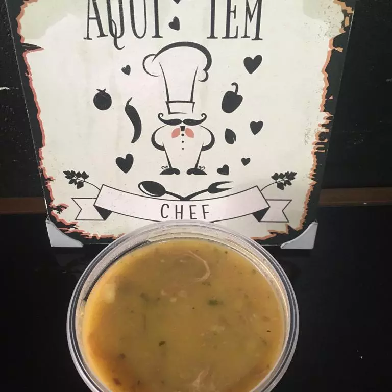 Caldo de Costela com mandioca