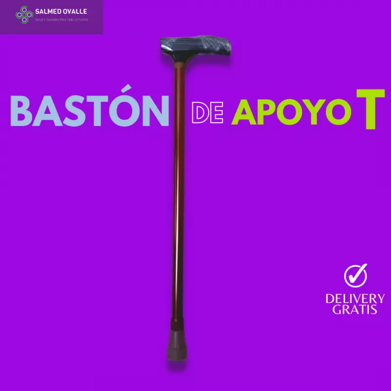 BASTÓN DE APOYO T COLOR BRONCE