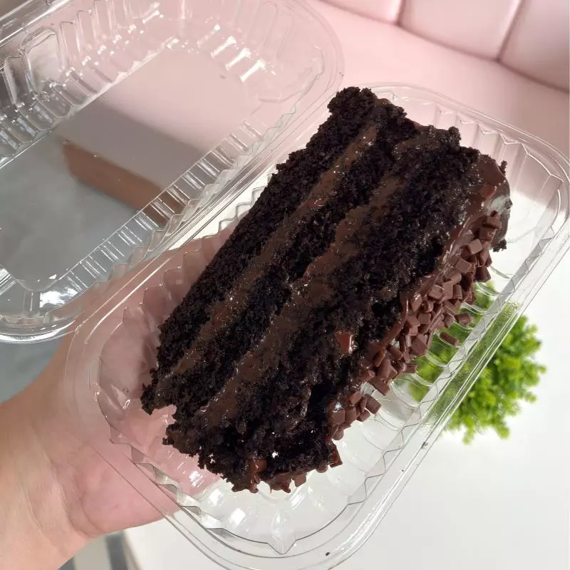 Fatia chocolatuda
