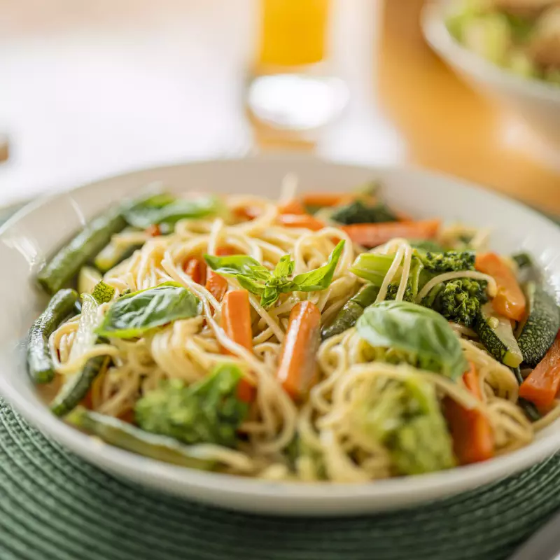 Spaguetti a la Primavera