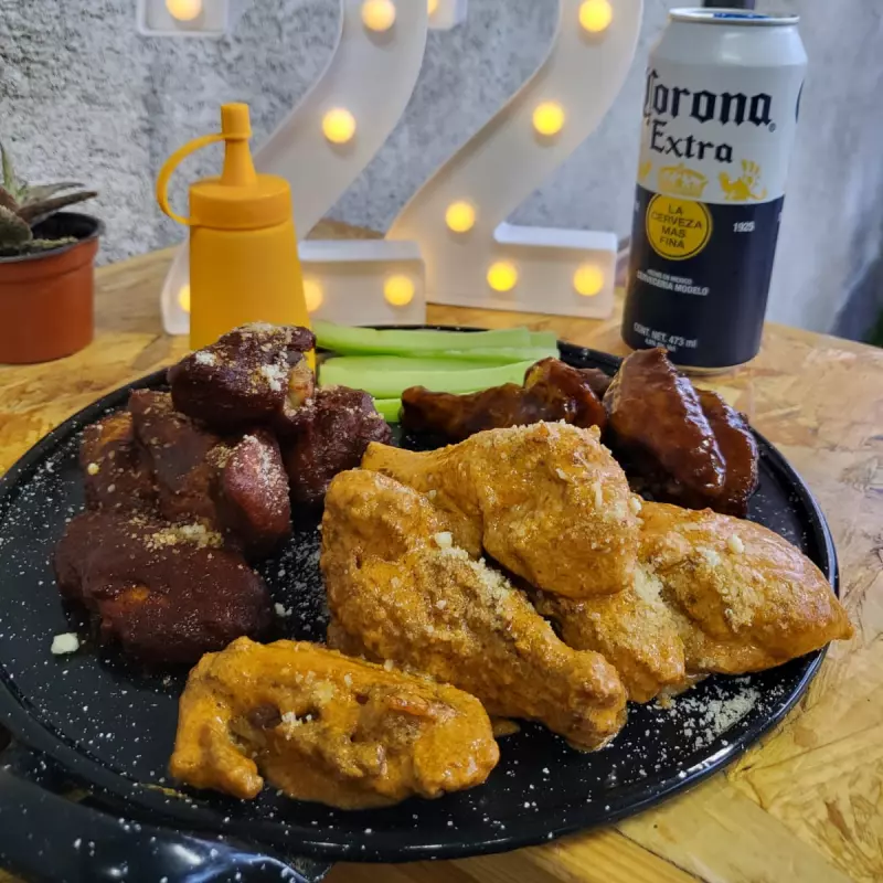 8 alitas