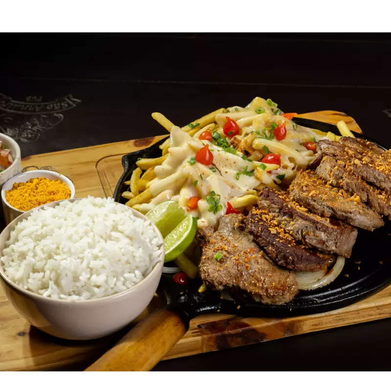 Filé Com Fritas 500g