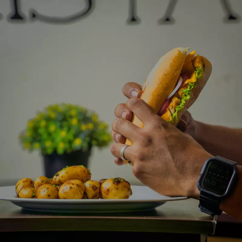 Sándwich de Jamón y queso