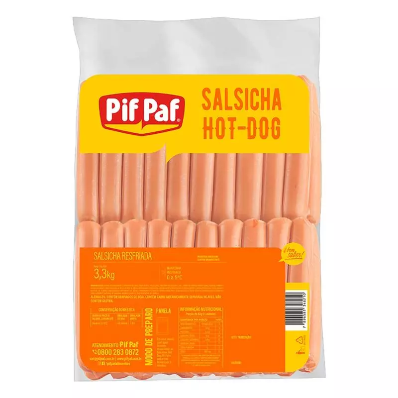 Salsicha Pct 3,300kg