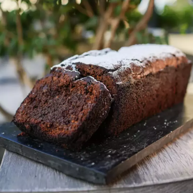 Queque de chocolate y avellanas