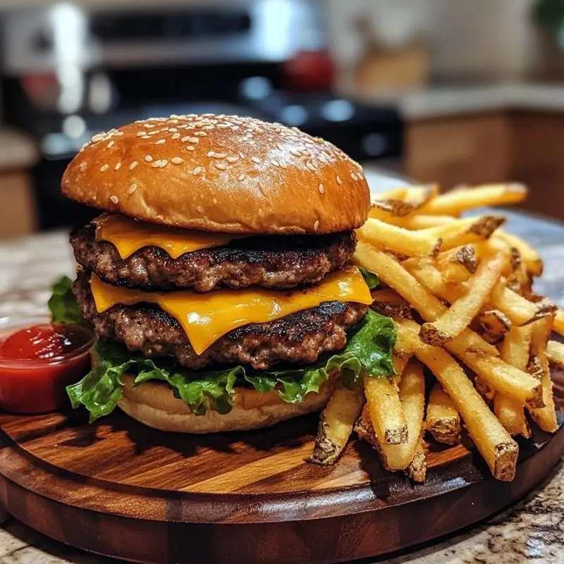 Hamburguesa Doble