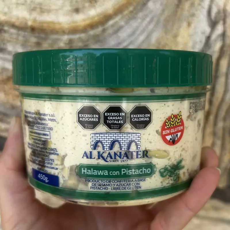 Dulces Árabes- Base de sésamo y pist