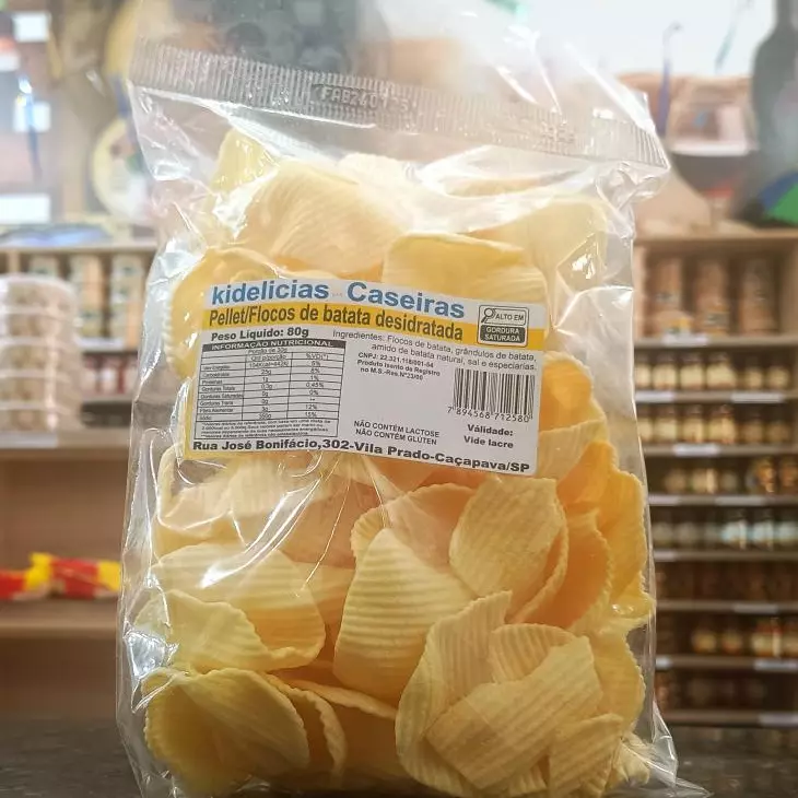 Flocos de Batata Desidratada