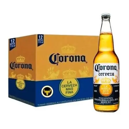 Cerveza Corona 710cc x12