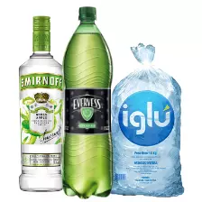 Combo Vodka Smirnoff manzana