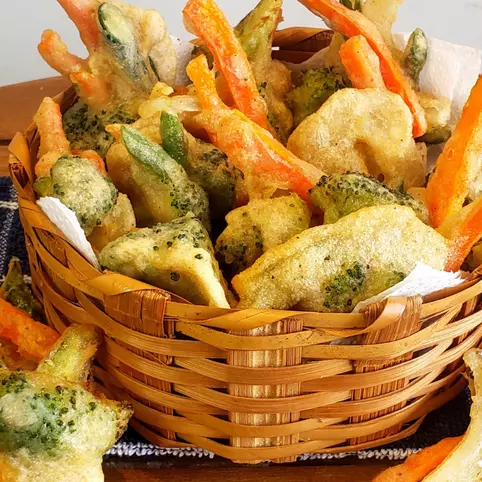 Tempurá de legumes