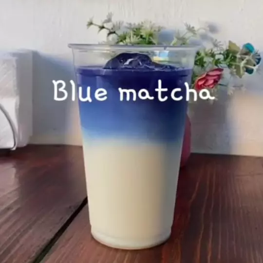Blue matcha