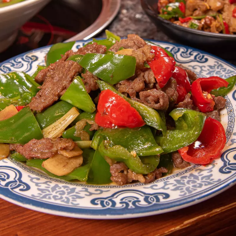 PIMENTON CON CARNE 青椒炒牛肉