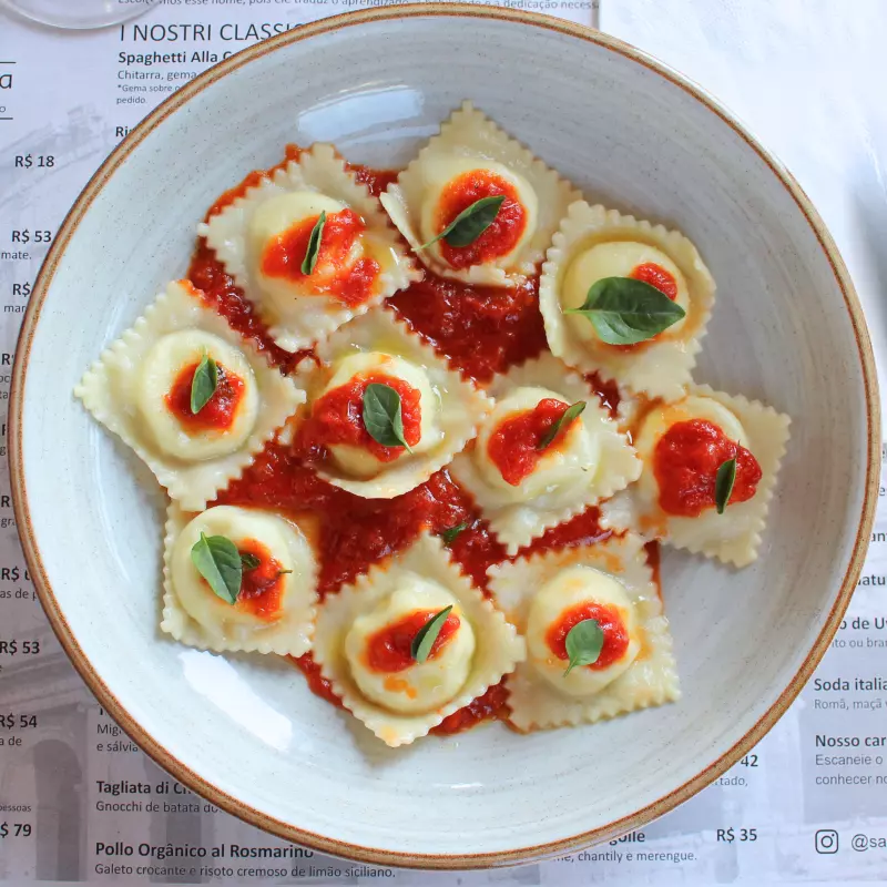 Ravioli di Ricota & Limone