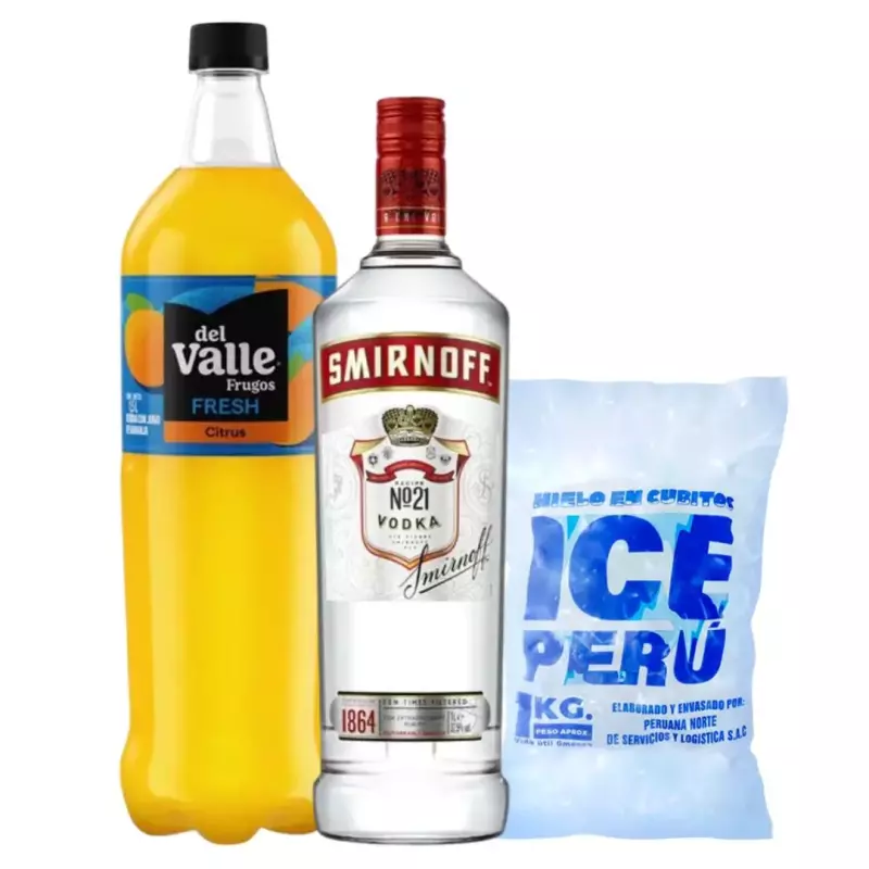Combo Vodka Smirnoff Red