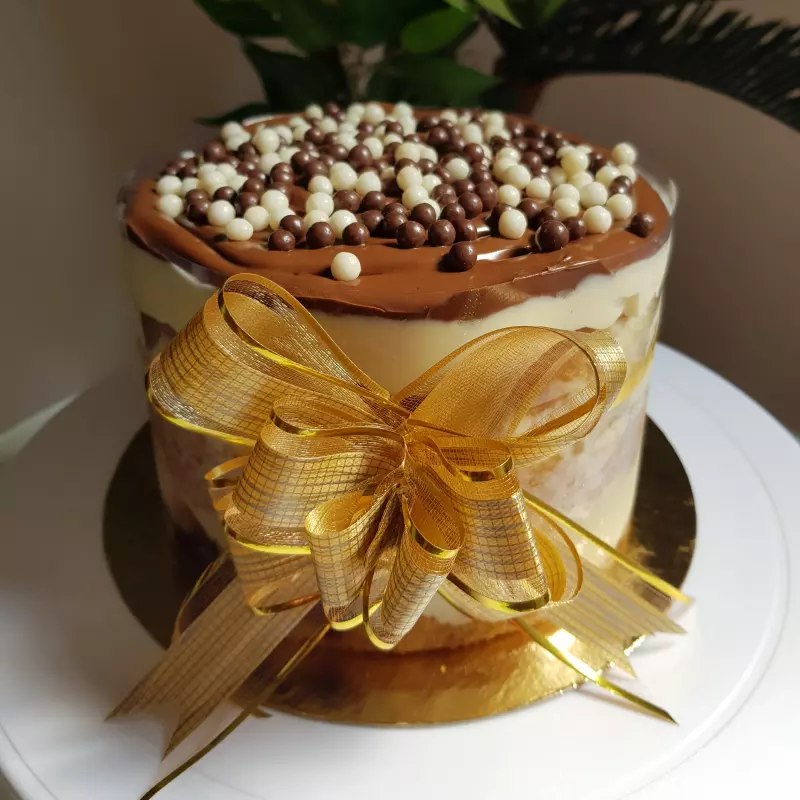 BOLO NINHO COM NUTELLA GOURMET