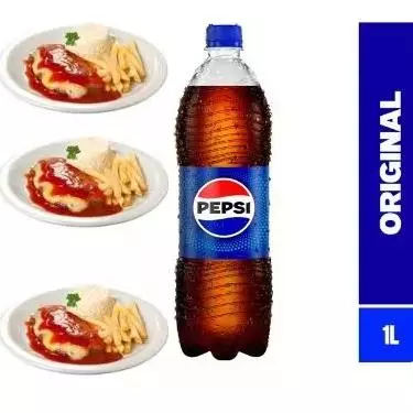 Três Parmegianas + Pepsi 1L