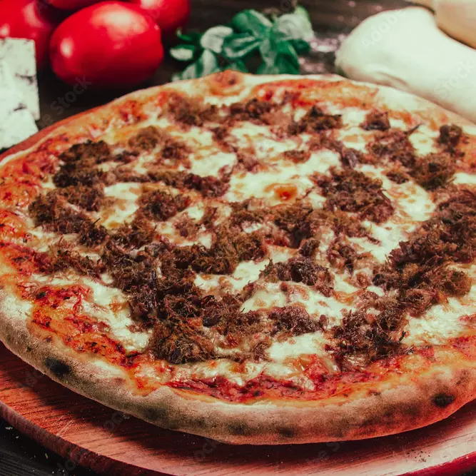 Pizza de Charque