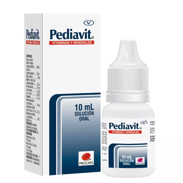 Pediavit gotas 10 ml
