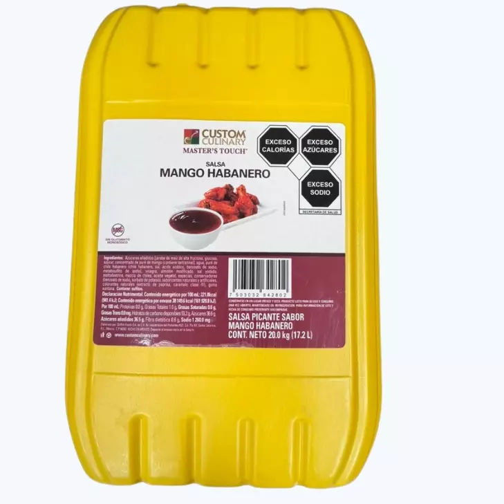 BIDON CUSTOM MANGO HABANERO 20KG
