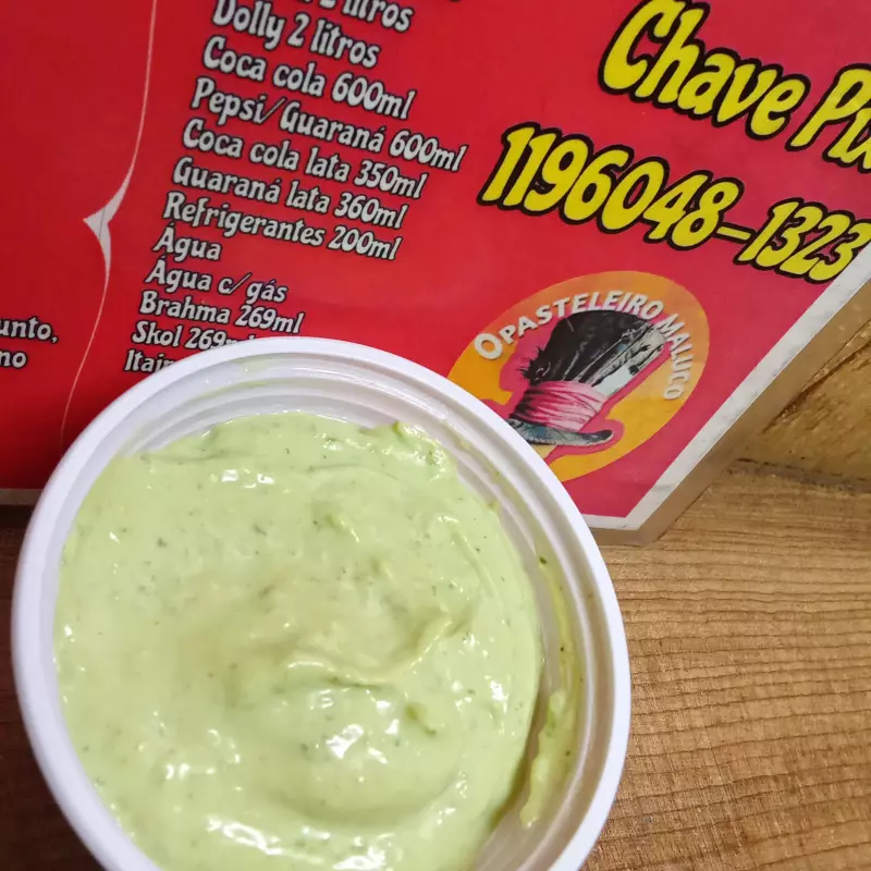 Maionese verde da casa