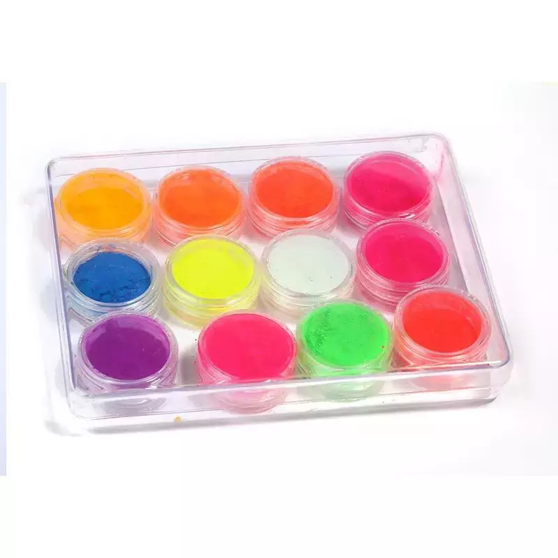 Set pigmentos neón 12pcs