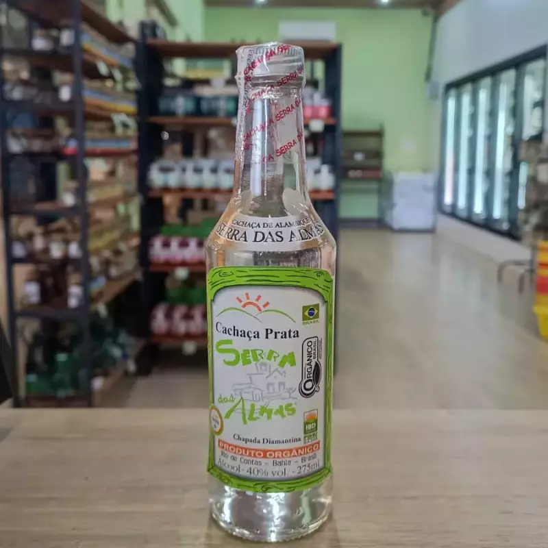 CACHAÇA PRATA ORG.275ml