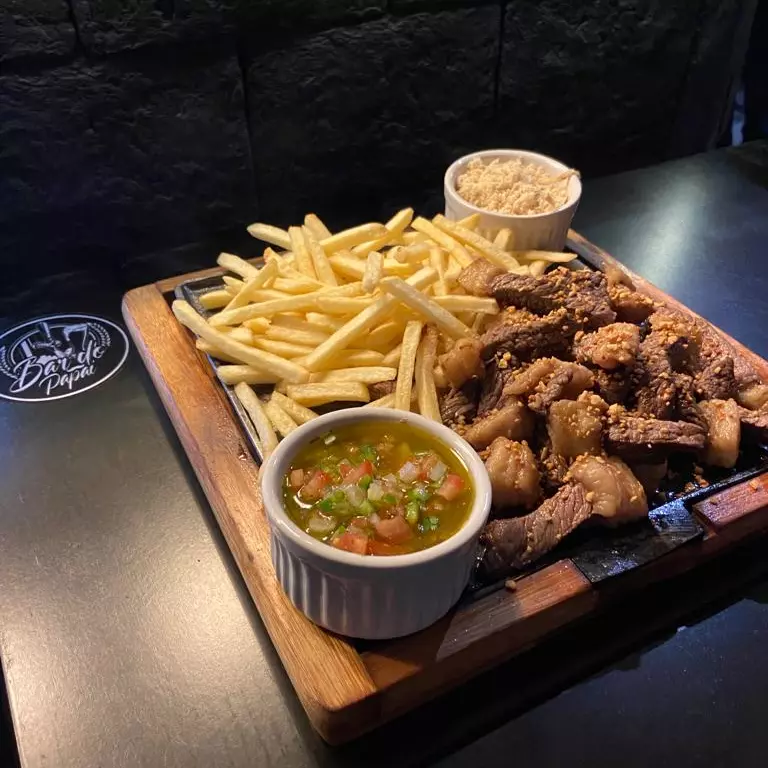 Tiras de Picanha c/ Fritas