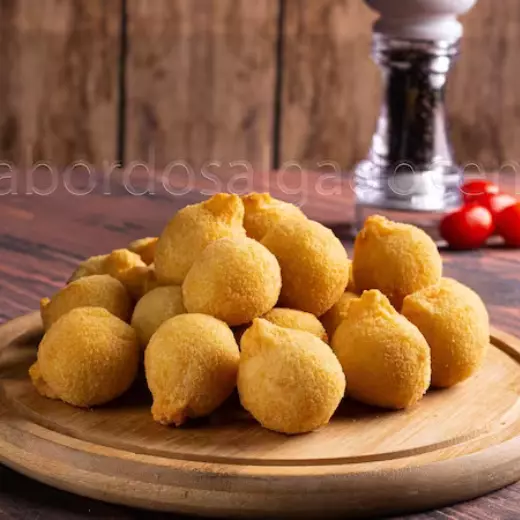 100 Bolinhas de queijo 23g