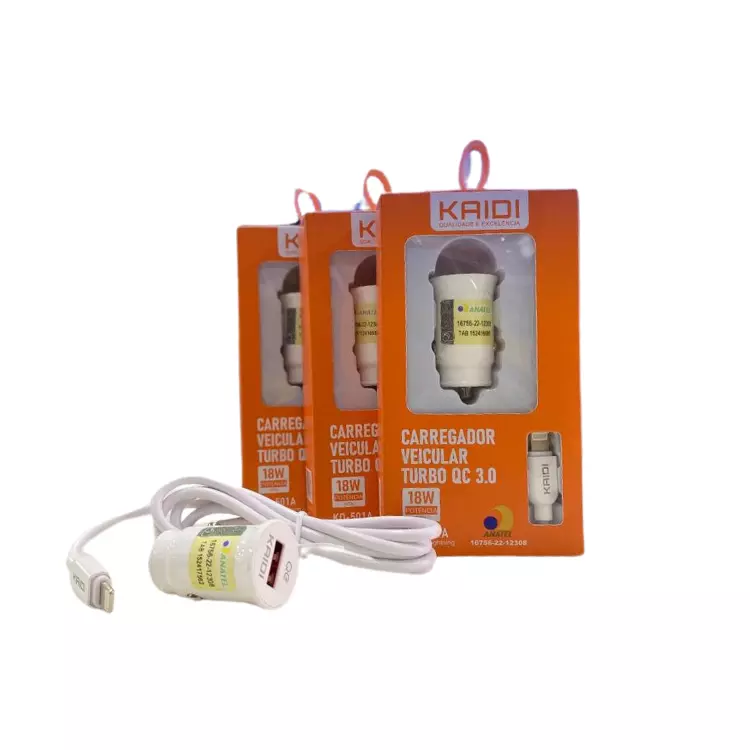 CARRREGADOR KAIDI IPHONE KD-501A
