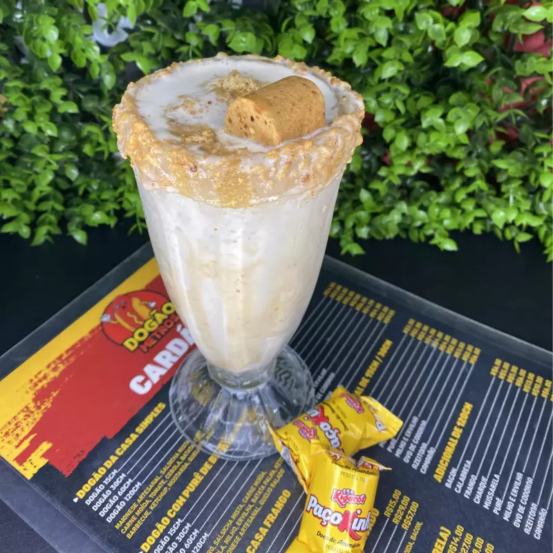 Milk-shake de (paçoca)