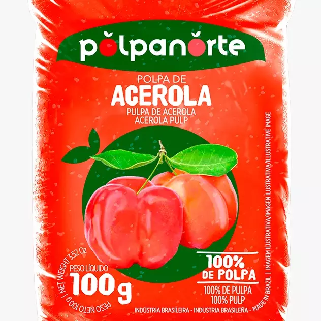 Polpa de Acerola Polpanorte 100g