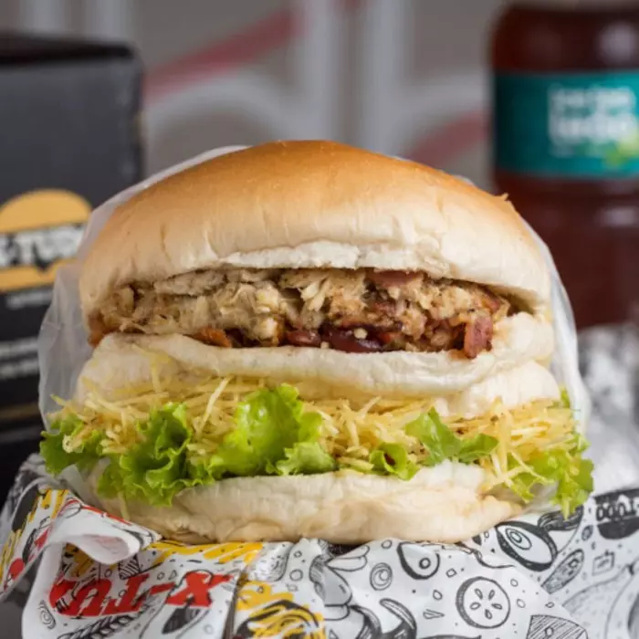 X-Frango Com Cheddar