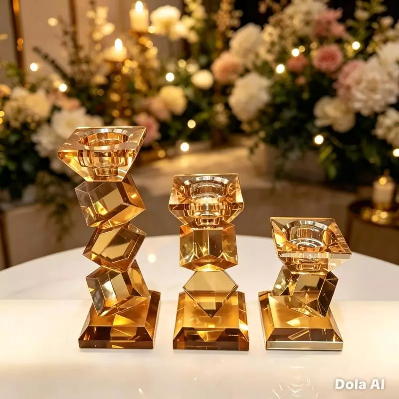 SET DE CANDELABROS REF 3666-19-20-21