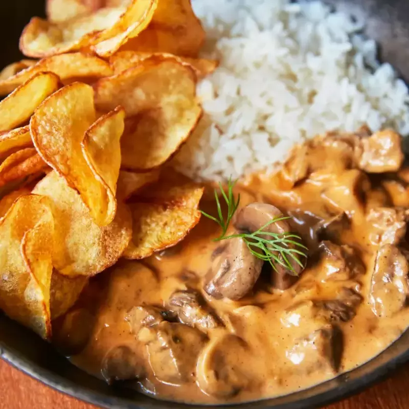 Strogonoff de Carne