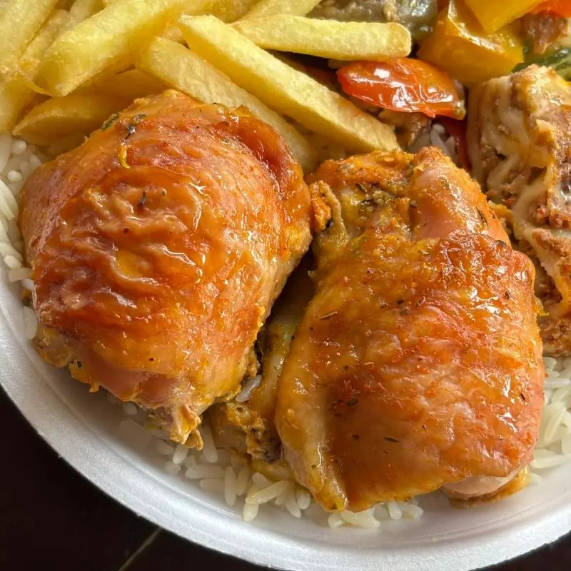 M. do dia: Coxa s/ osso assada