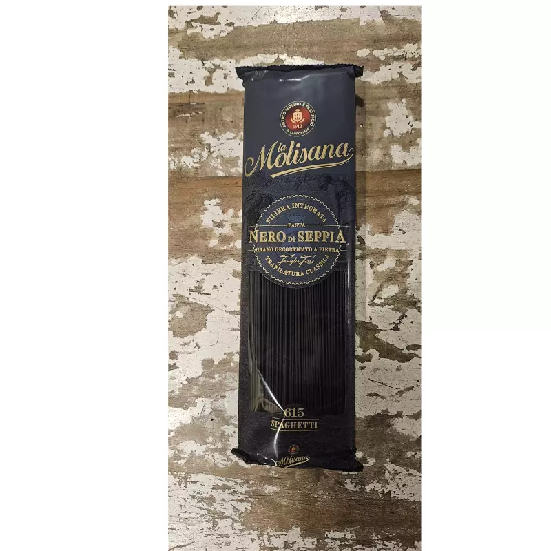 Espaguetis Negro Sepia 500gr Molisa.