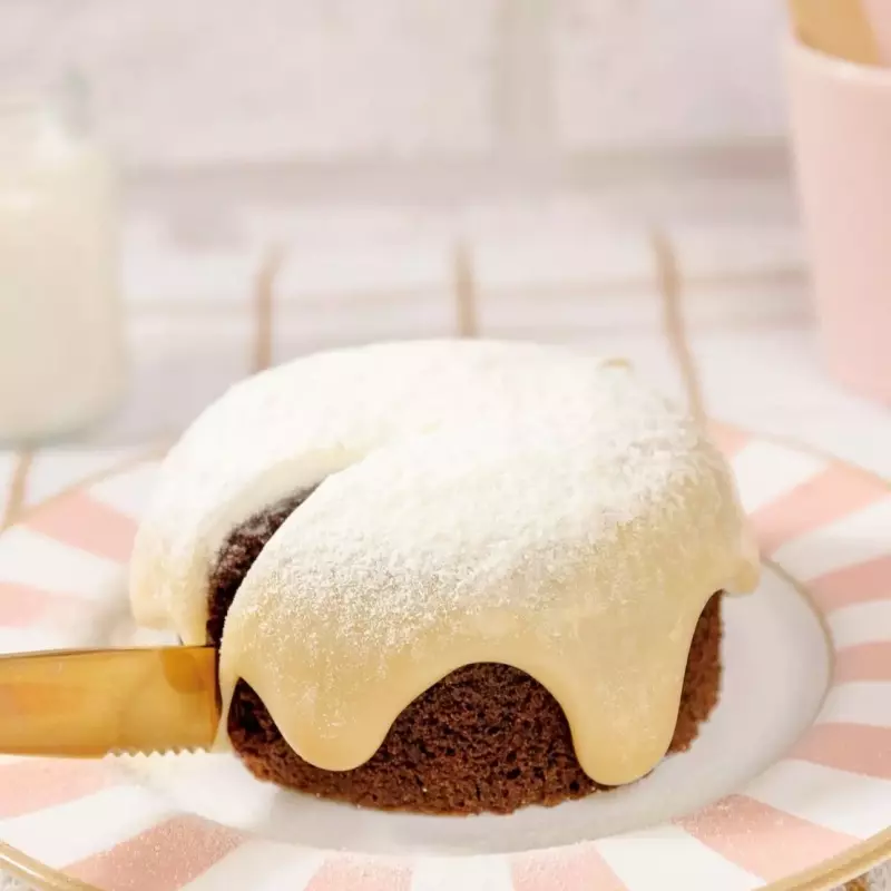 Caseirinho de com chocolate com Nido