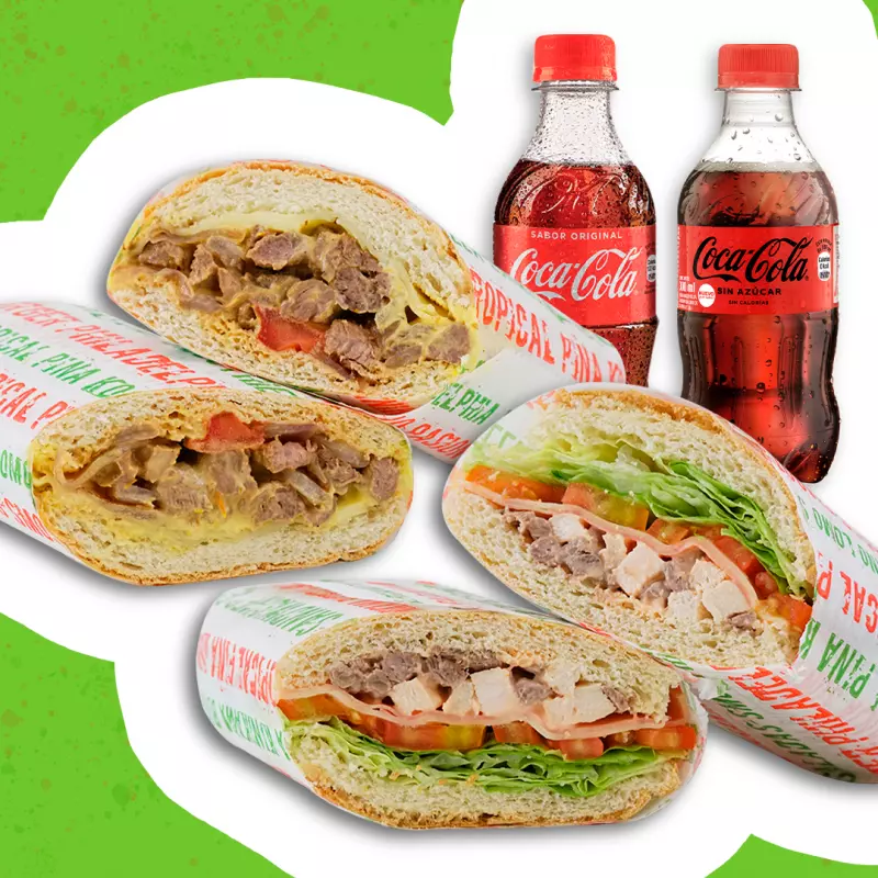 Doble MINI combo Sandwiches