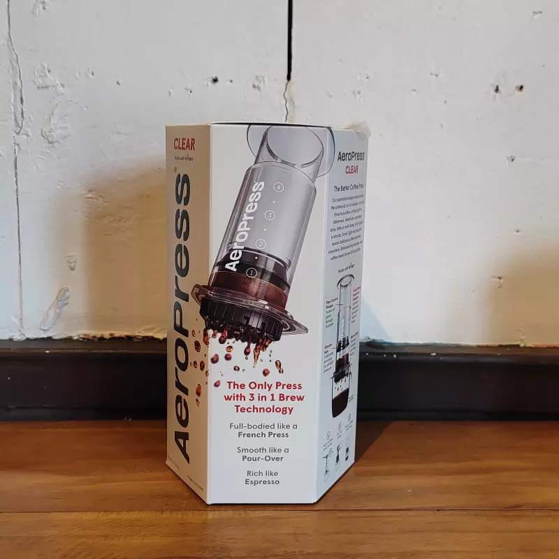 Aeropress clear transparente