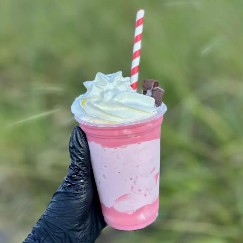 Milk Shake de Morango